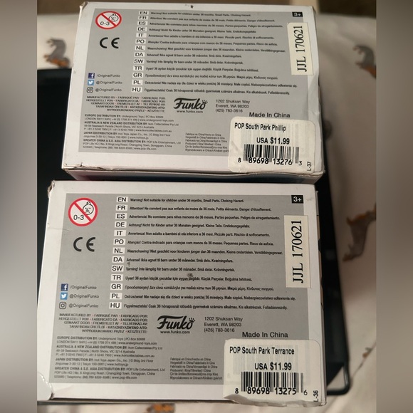 Funko Pop South Park Terrance & Phillip Collectible Duo - Picture 3 of 5